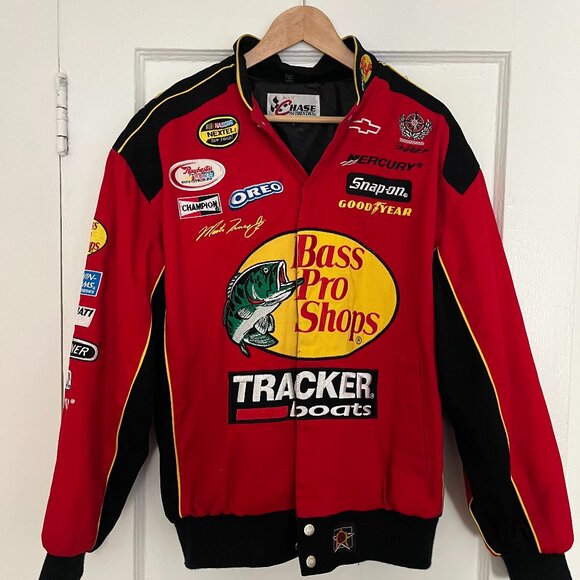 Nascar Other - Vintage Bass Pro Shop Nascar Racing Jacket